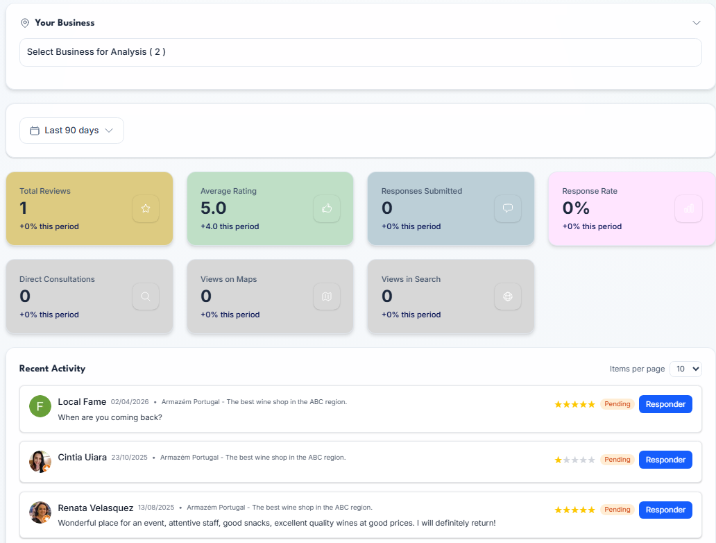 Fama Local — slide 1