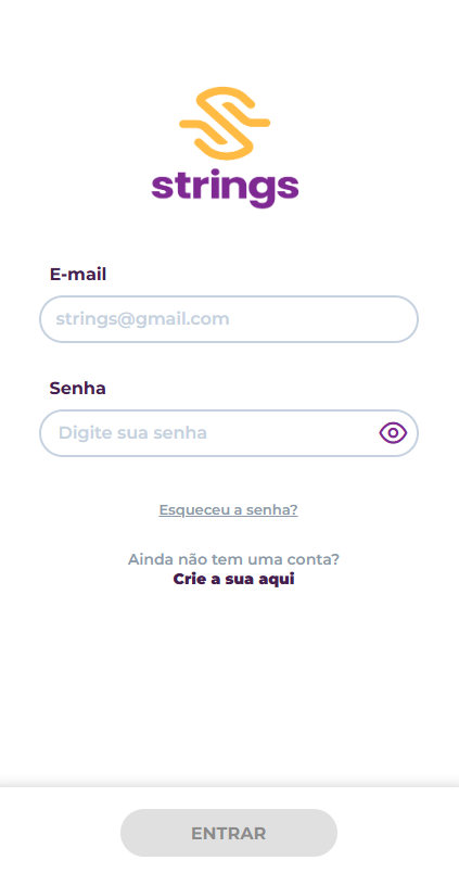 Strings Brasil Login